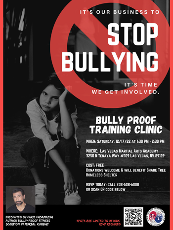 Bully Proof event ad